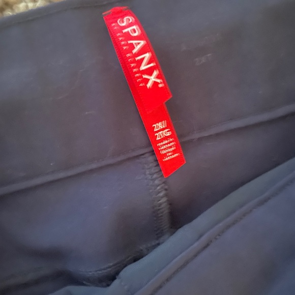 Blue SPANX Leggings - Picture 2 of 4